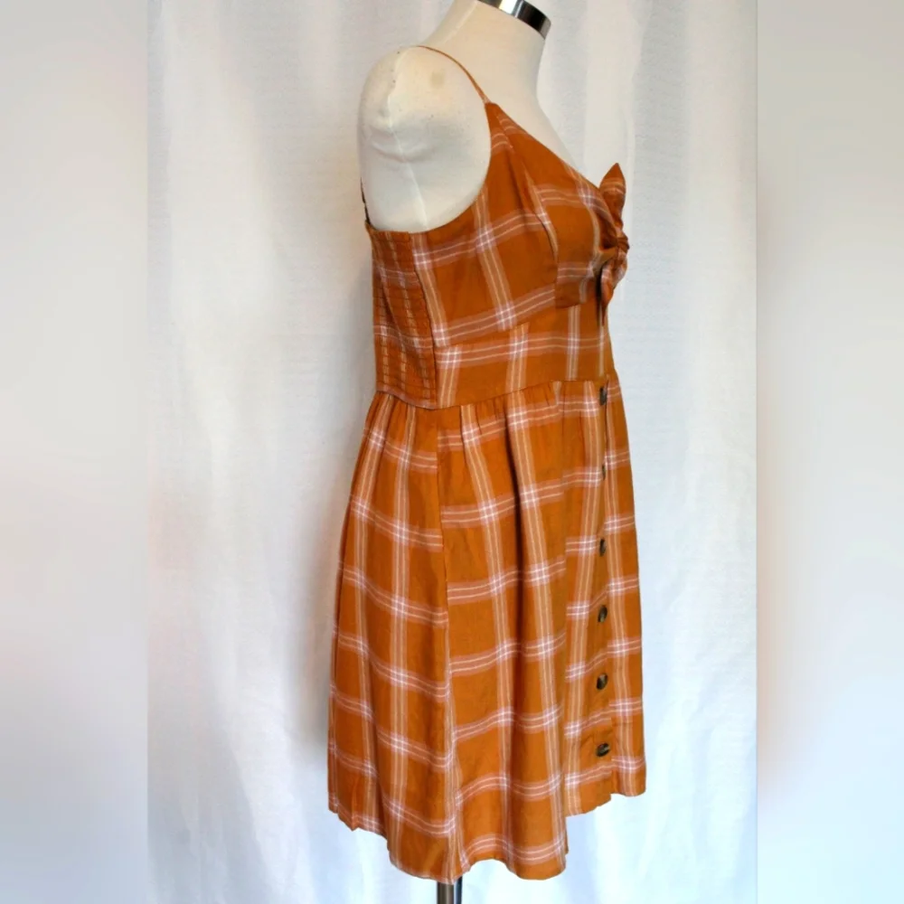 NWT Urban Outfitters Summer Dress – Burnt Orange, Size M - Picture 2 of 6